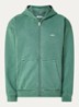 Lowercase sweatvest met logoborduring - Donkergroen