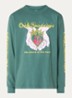 Soundscapes T-shirt met print - Donkergroen