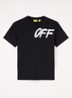 Shared T-shirt met print - Zwart