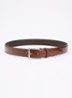 Riem van leer - Roodbruin