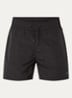 Signature zwemshorts met glanzende finish en ritszakken - Zwart