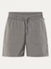 Signature zwemshorts met glanzende finish en ritszakken - Grijs