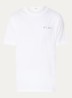 T-shirt met front- en backprint - Wit