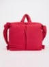 Ona gewatteerde crossbodytas - Koraalrood