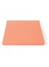 Alcôve hoeslaken van katoen perkal 200TC, hoekhoogte 30 cm - Oranje