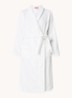Alizee badjas van katoen - unisex - Wit