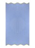 Hyères strandlaken - 350 gr/m2 - 100 x 170 cm - Blauw