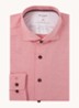 Luxor modern fit overhemd van jersey   - Zalmroze