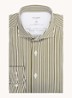 Luxor modern fit overhemd van jersey   - Olijfgroen