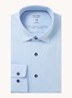 Luxor modern fit overhemd van jersey   - Lichtblauw