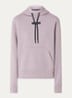 Focus Tech hoodie met ritszakken - Oudroze