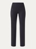 Studio high waist flared fit trainingslegging met logo - Zwart