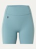 Studio high waist skinny fit korte trainingslegging - Zeegroen