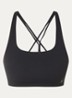 Studio sport bh met light support - Zwart