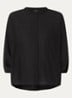 Blouse met ballonmouw - Zwart