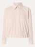 Fresa blouse met borstzak en streepprint - Zand