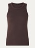 Ilesso tanktop met stretch - Bruin