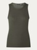 Ilesso tanktop met stretch - Bronsgroen