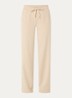 Melane high waist loose fit broek met steekzakken - Zand