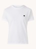 Serz T-shirt met borduring - Wit