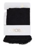 Stylish Lace panty in 30 denier - Zwart
