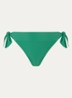 Diva bikinislip geknoopt detail - Groen