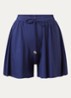 Ilona zwemshorts met trekkoord - Donkerblauw