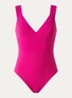 Pipper badpak met V-hals - Roze