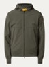 Abner softshell jack met capuchon en ritszakken - Bronsgroen