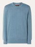 Braw sweater met logo - Staalblauw