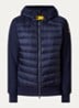 Buck jack met donsvulling en steekzakken - Donkerblauw