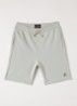 Cairo straight fit korte joggingbroek met logo - Grijs