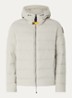 Cassian puffer jack met donsvulling en capuchon - Lichtgrijs