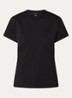 Chara T-shirt met logo - Zwart