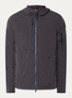 Inverness jack met capuchon en steekzakken - Antraciet