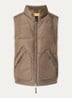 Kobuk bodywarmer met donsvulling - Bronsgroen