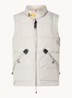 Kobuk gewatteerde bodywarmer met donsvulling - Beige