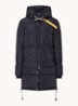 Long Bear gewatteerde jas met donsvulling en afneembare capuchon - Donkerblauw
