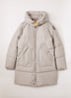 Long Bear puffer jack met donsvulling - Grijs