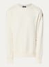 Sweater met logo - Ivoor