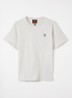 T-shirt met logo - Lichtgrijs