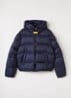 Tilly gewatteerd jack met capuchon - Donkerblauw