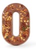 Chocoladeletter Melk met noten 185 gram - A t/m Z - O