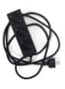 Power Bar stekkerdoos 5 meter - Zwart