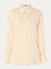 Blouse met streepprint - Geel