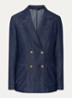 Iliade double-breasted blazer met opgestikte zakken - Donkerblauw