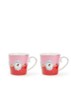 Love Birds espressokopje 19 cl set van 2 - Roze