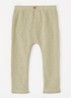 Grofgebreide legging van jersey - Groen