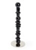 Beads kandelaar small 34 cm - Zwart