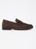 Loafer van suède - Donkerbruin